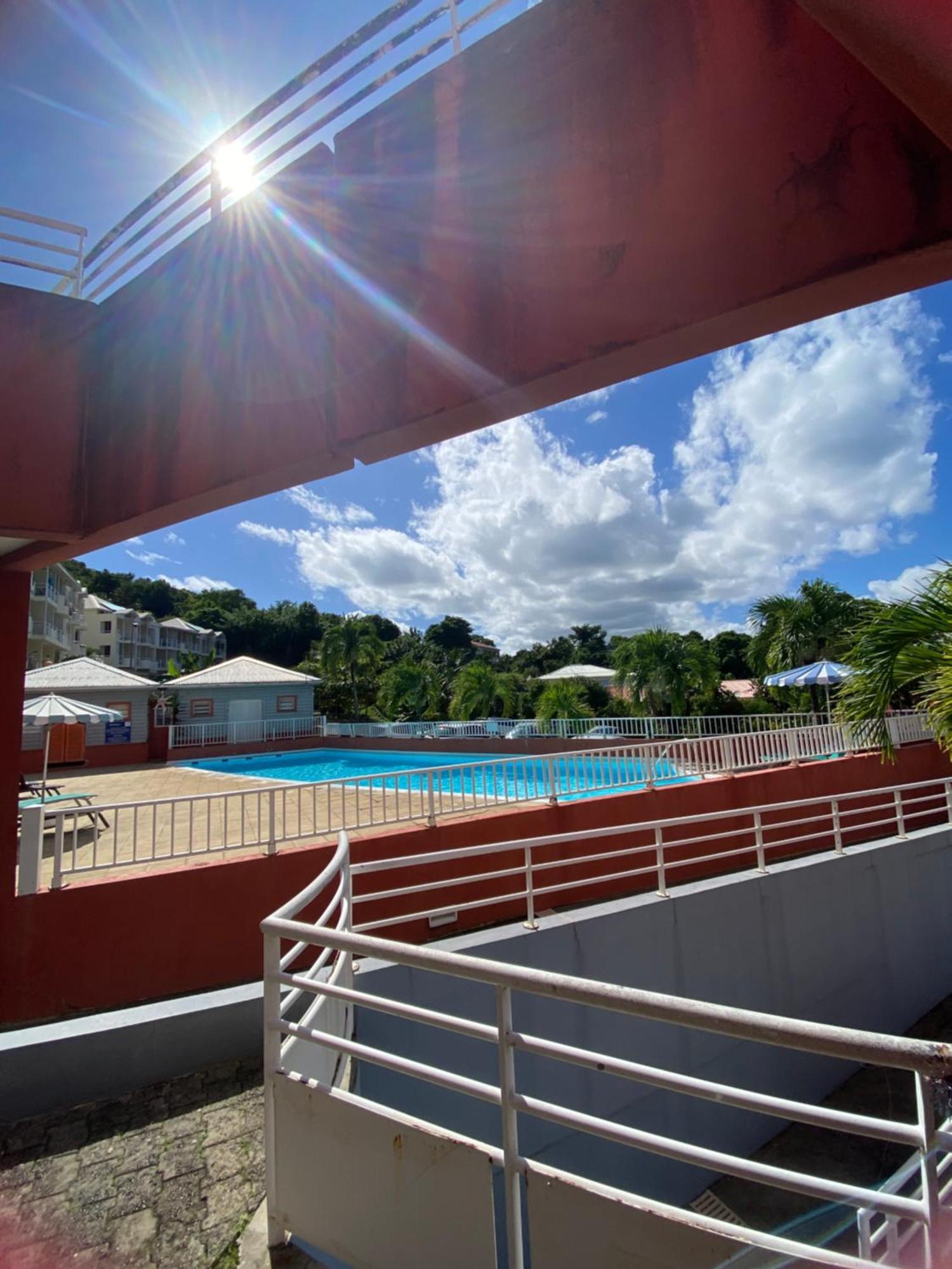 Studio Au Soleil Levant, Avec Piscine La Trinité Zewnętrze zdjęcie